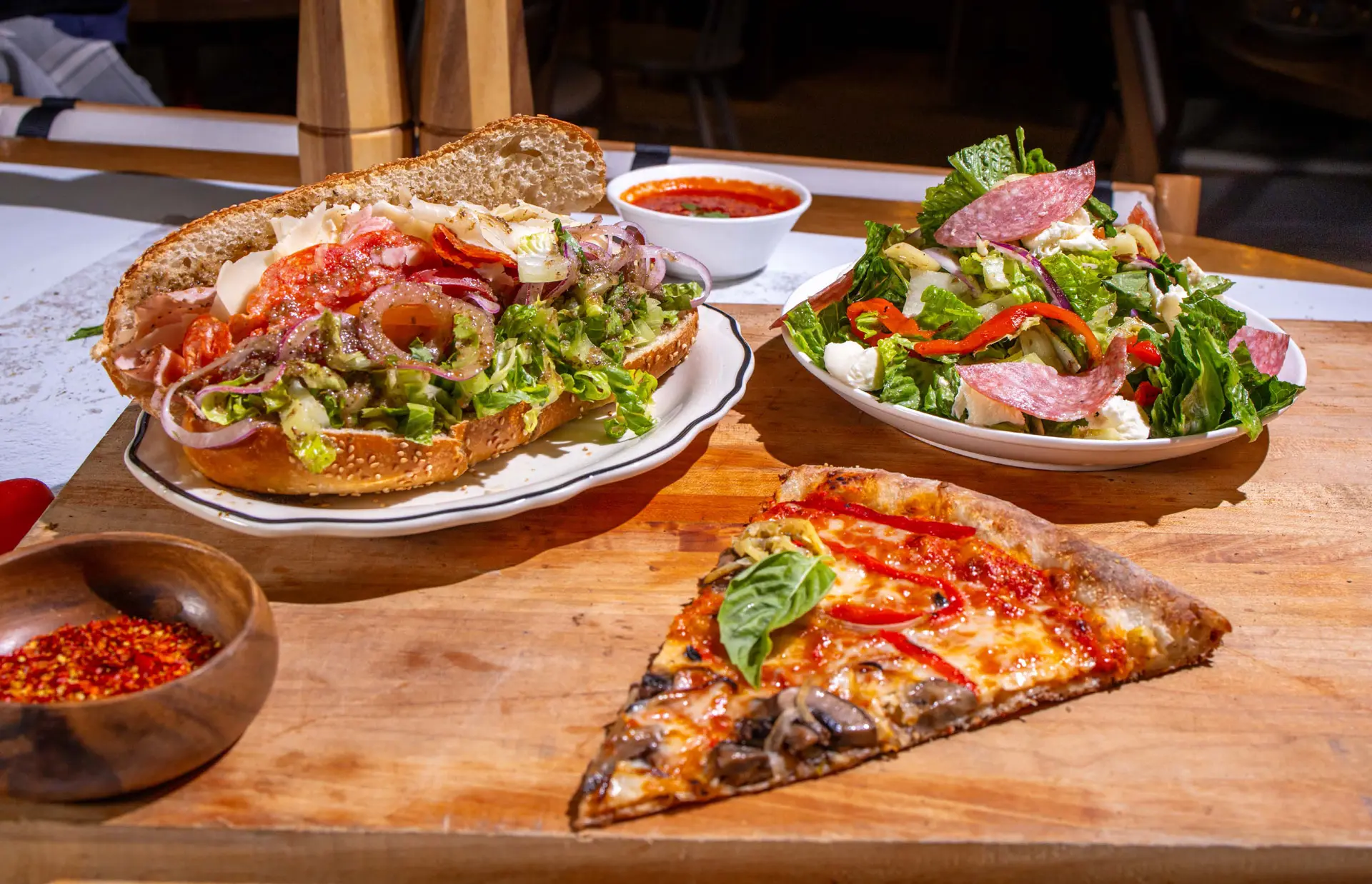 Bennie's Pizza New York style pizza at The Mall in Columbia